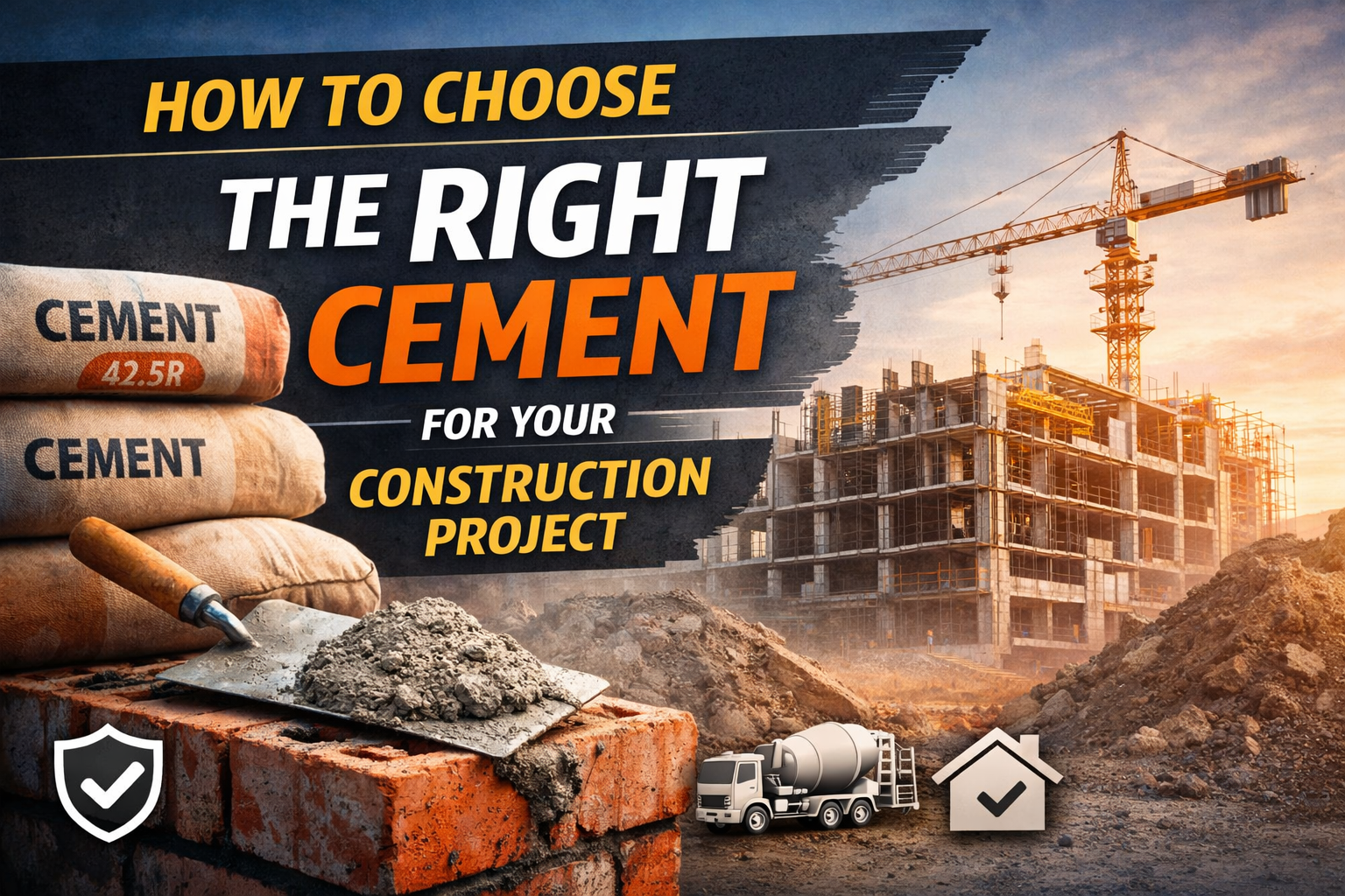 How to Choose the Right Cement for Your Construction Project